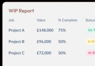 Outsourced CFO & WIP Reporting